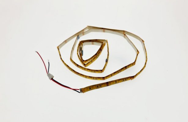 RGB LED strip has burned out.