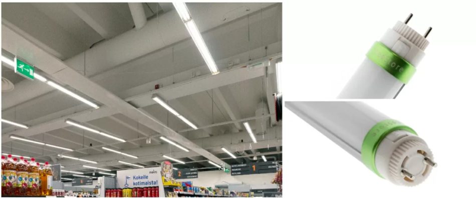 fluorescent tubes should be replaced by led tubes