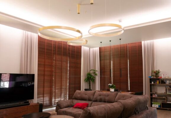 LED lighting for creating a cozy atmosphere
