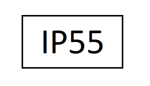 IP luokka - IP55