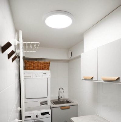 Lighting in the utility room