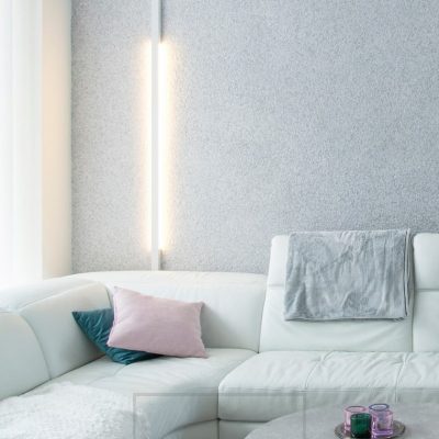 Wall LINE on erittäin pelkistetty ja tyylikäs valaisin. Valaisinta löytyy eri kokoja eri väreissä. Valo on epäsuoraa tunnelmavaloa seinän kautta. Ledstore.fi