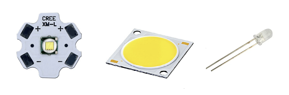 Miksi led-valo on keksitty? Kuvassa led piirejä