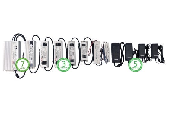 Led-nauhojen muuntajien hyötysuhteet ovat parantuneet, mikä pienentää sähkölaskua Led-nauhojen muuntajien hyötysuhteet ovat parantuneet, mikä pienentää sähkölaskua