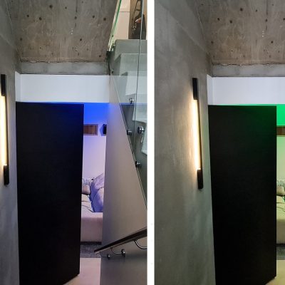 Portaat kotiteatteriin- RGB värivalot