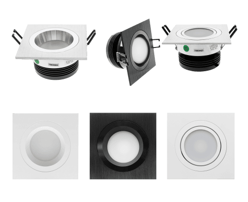CCT led spottien ja paneelien todellinen teho mitattuna CCT led spottien ja paneelien todellinen teho mitattuna