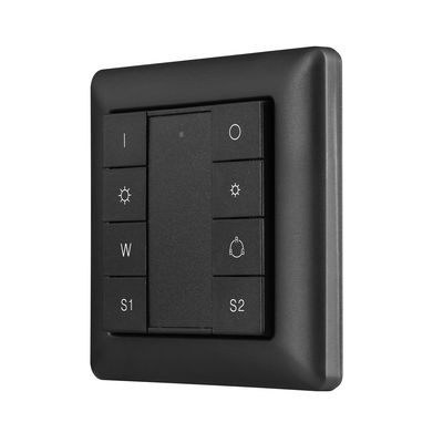 Langaton LED himmennin - VaLO Zigbee, RGBW ohjauspainike Musta