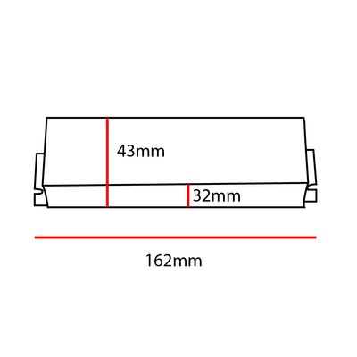 LED virtalähde 12V, 100W, led nauhoille, IP65