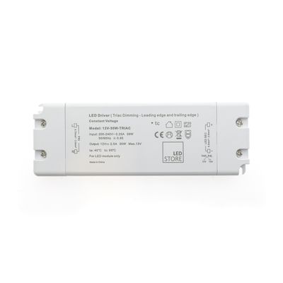 TRIAC himmennettävä LED muuntaja 2.0, 12V, 30W