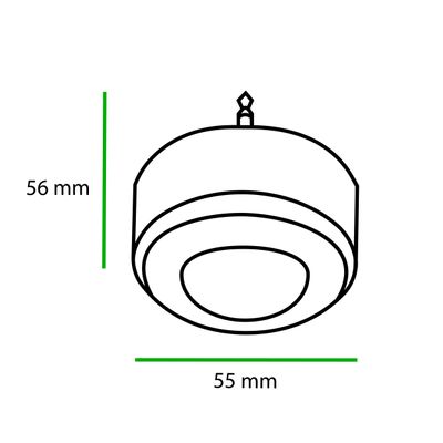 Liike PIR-sensori Led High Bay UFO -valolle, IP65