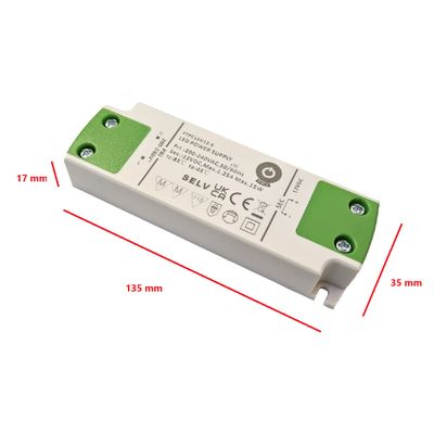 Suorakaiteen muotoisen LED-valaisimen tekninen piirustus; mitat: pituus 145 mm, leveys 56 mm, korkeus 19 mm. Ihanteellinen nykyaikaisiin valaistusratkaisuihin.