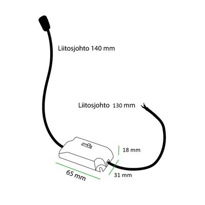 Mittakuva 5-step kytkimelle