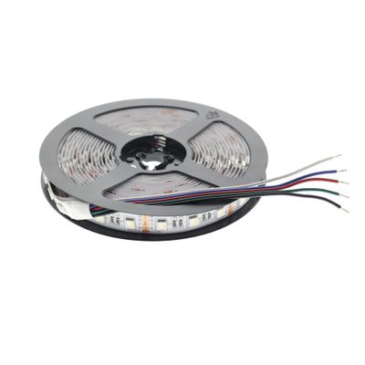 5m LED valonauha HELMI KAMELEONTTI, RGB+W, 12V, 17W/m, IP20, CRI85