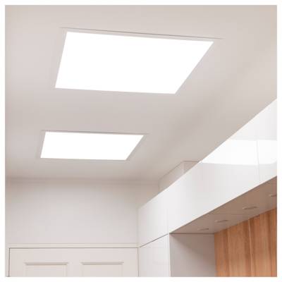 LED paneeli 600x600 - TUNNELMA, IP54, värilämpötilasäädettävä CCT, 40W, CRI97