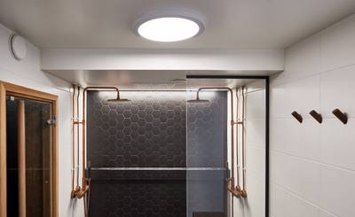 LED plafondi 380 3CCT, IP54, pinta-asennettava 20W, CRI95, 3000-4200-5500K esittelyvideo LedStore.fi