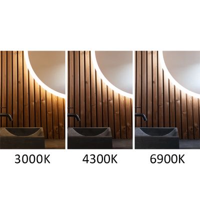LED VALOPEILI MOON ø800 2.0, värilämpötilasäädettävä, himmennettävä, 14W, CRI97, IP55