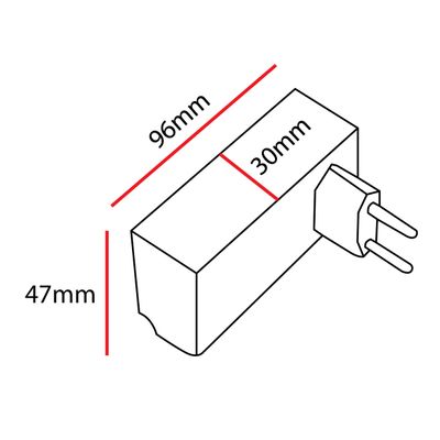 LED virtalähde 24V, 36W
