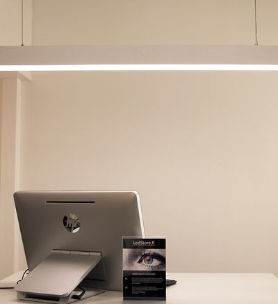 CCT LED nauha SETTI  työpisteelle 2 metriä - TUNNELMA, värilämpötilasäädettävä, 14,4W/m, 24V