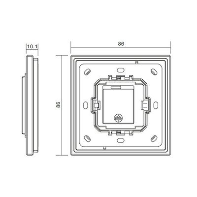 CCT LED nauha SETTI  työpisteelle 1,5 metriä - TUNNELMA, värilämpötilasäädettävä, 14,4W/m, 24V