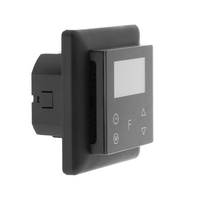 VaLO Zigbee lattialämmitys termostaatti 3600W, Musta