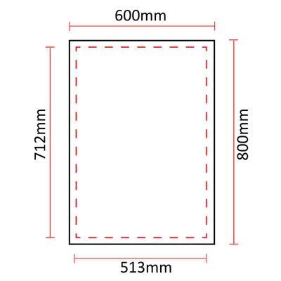 LED VALOPEILI HALO 600, värilämpötilasäädettävä, himmennettävä, 15W, CRI95, IP55, pystyasennus