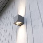 LED seinävalaisin ulkokäyttöön - CUBIC OUT 2, kahteen suuntaan 2x3W
