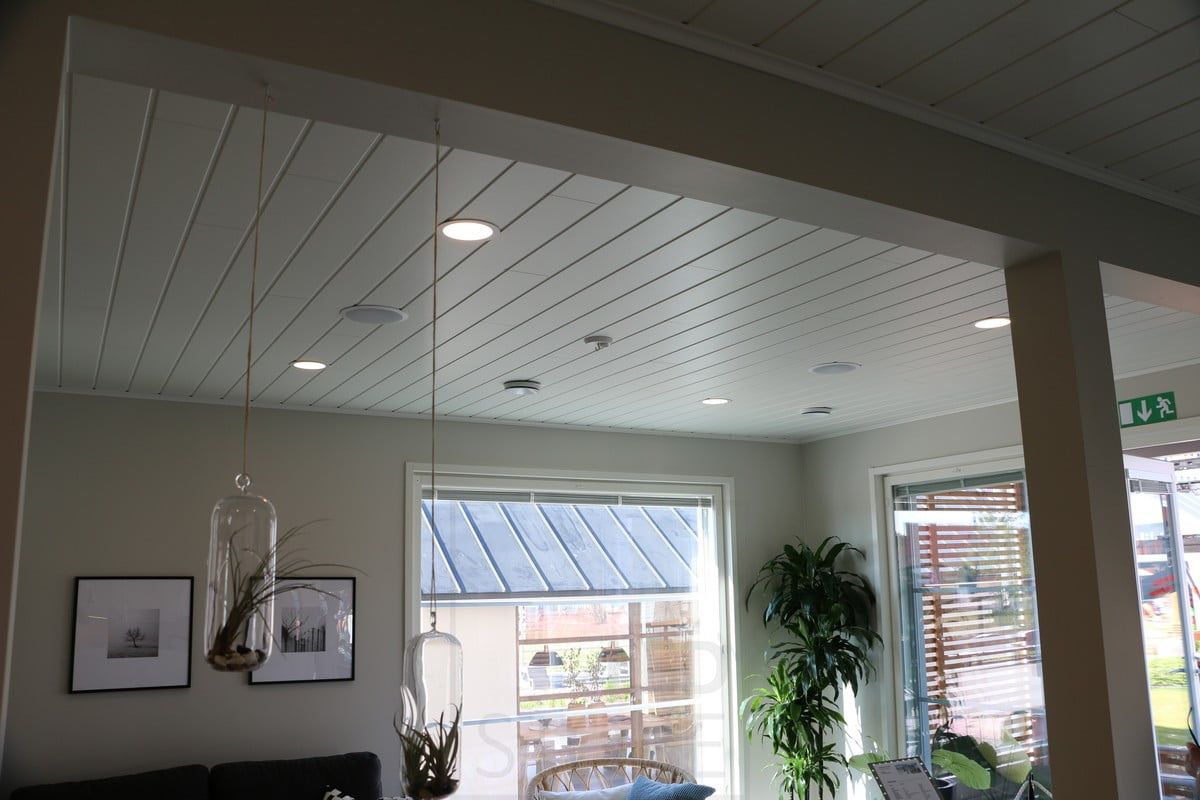 Asuntomessut 2018: 160mm led plafond paneelikatossa. Ledstore.fi