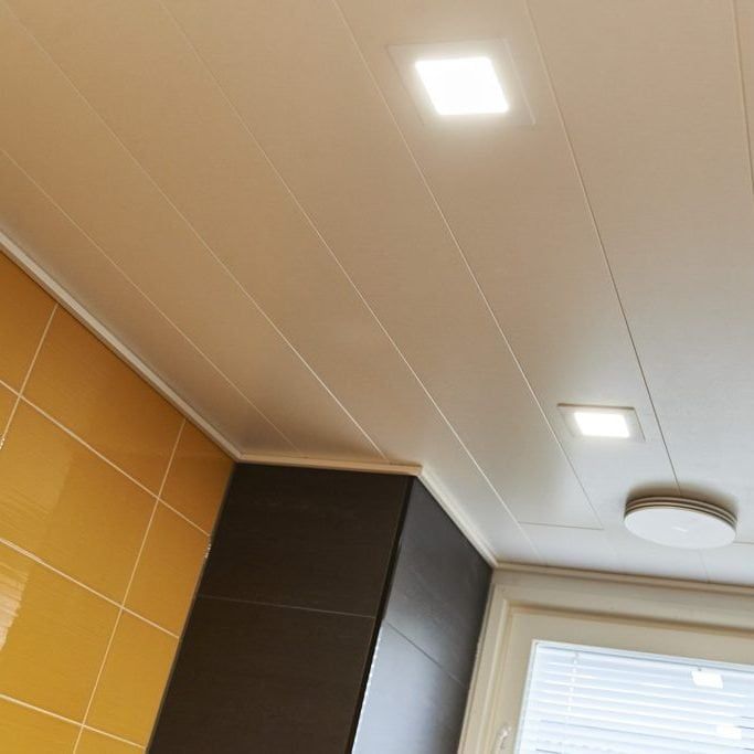 Wc-tilan valaisee led-paneeli