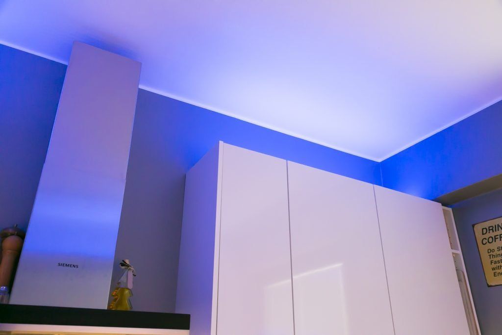 LED Store -logo vihreällä taustalla ja "LED STORE" lihavoituin valkoisin kirjaimin valkoisen neliön keskellä.