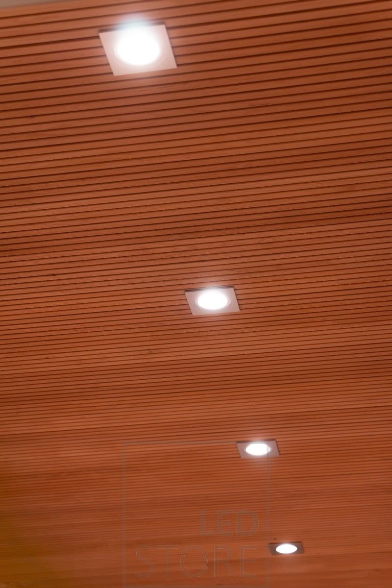 Rimakaton valaistuksena Kiinteä Kantti-spotti. Ledstore.fi