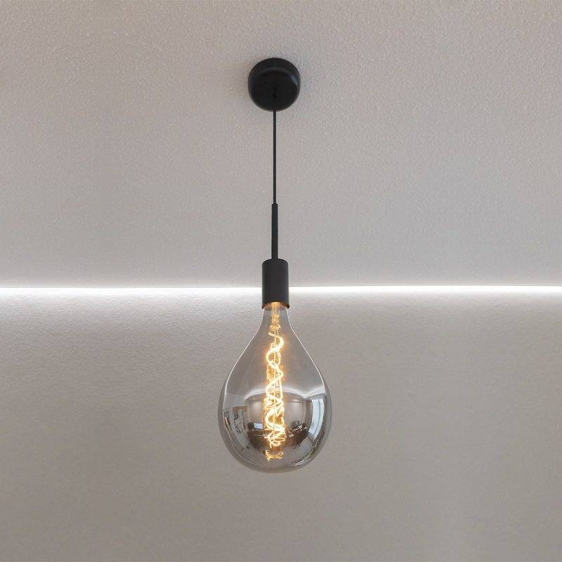 E27 LED polttimo DROP 6W katossa Watit ja Lumenit