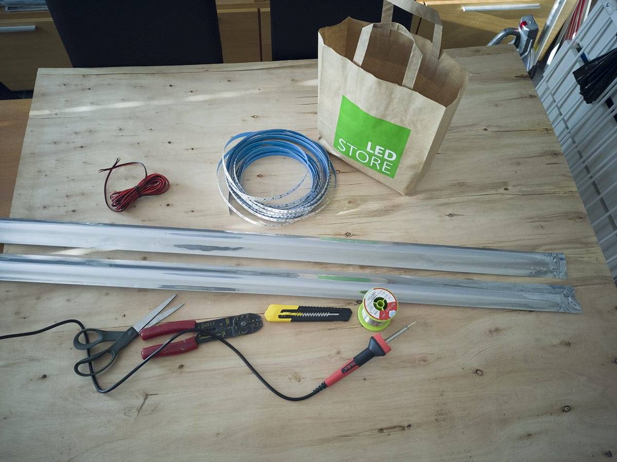 led strip cable selection