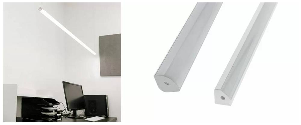 Miksi led nauha tarvitsee alumiiniprofiilin? - Kulmaan asennettava alumiiniprofiili led nauhalle