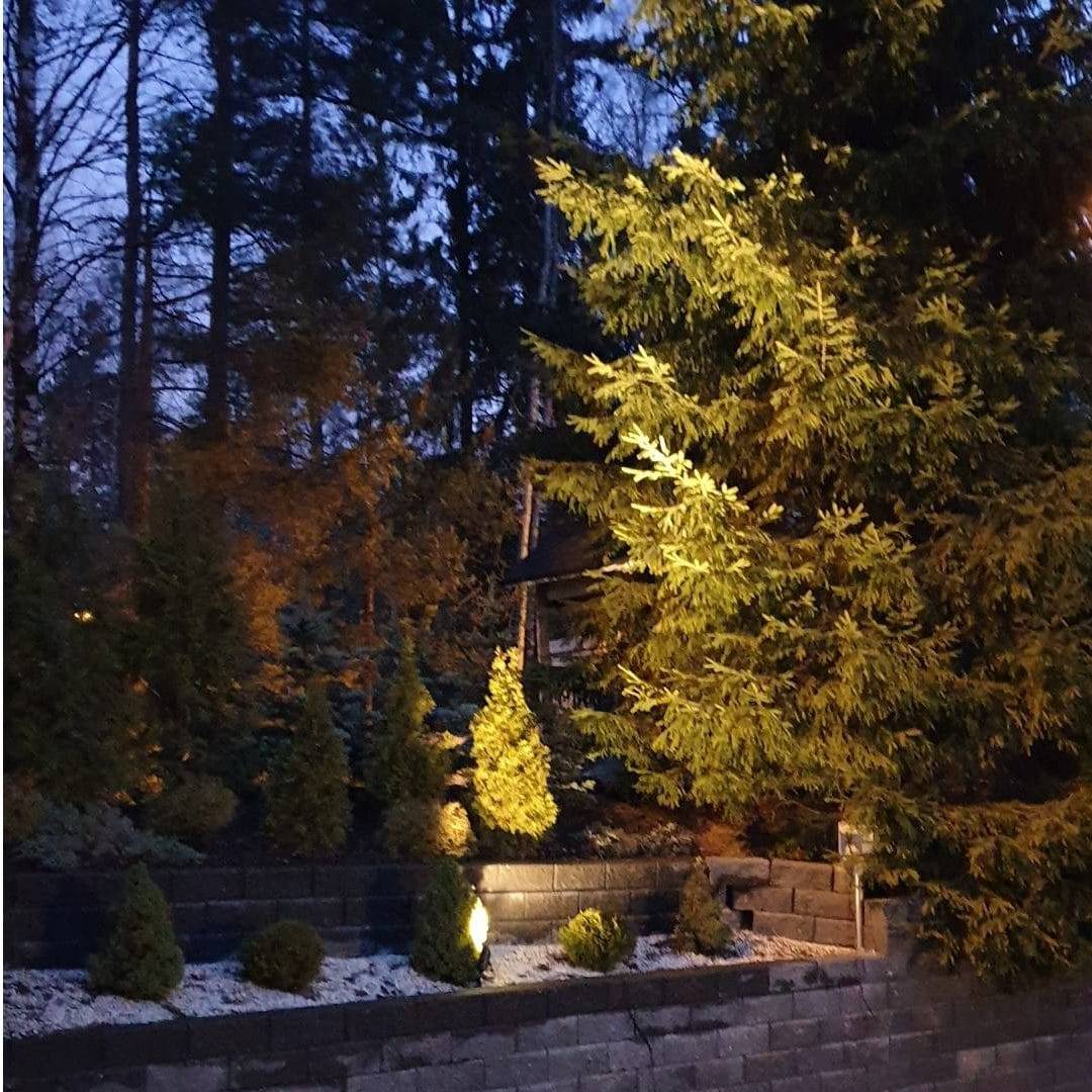 SPIKEllä valaistu istutusalue LedStore.fi