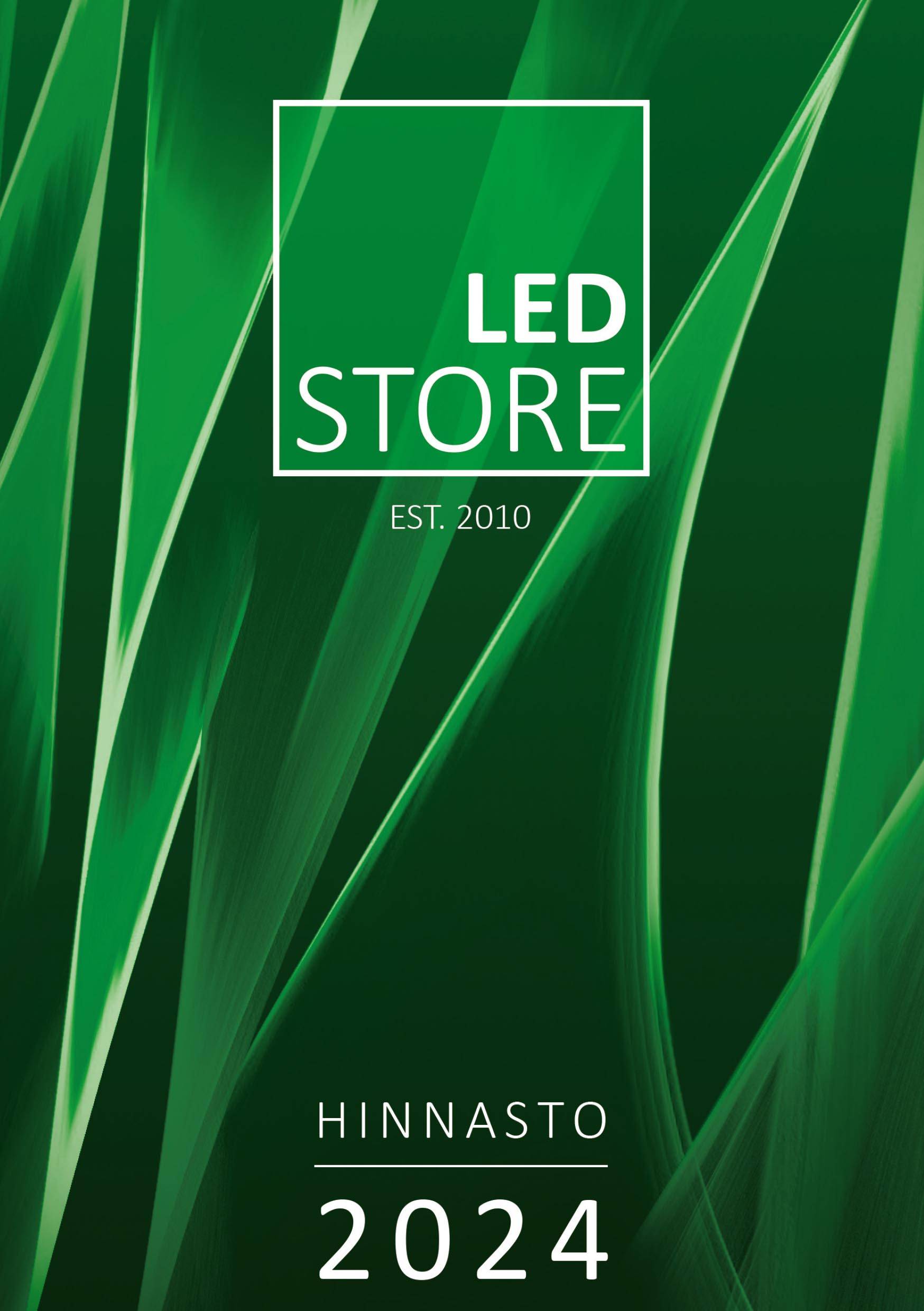 LedStoren kuvasto hinnasto 2024 kansi