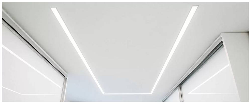 Miksi led valonauhat tarvitsevat alumiiniprofiilin? - Upoetttava led profiili katossa