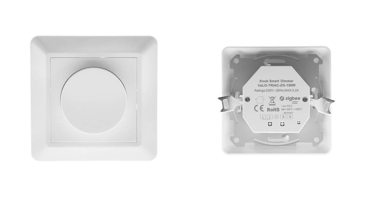 Pariliitos tehdään näin Triac 150w Zigbee langallinen ohjain.