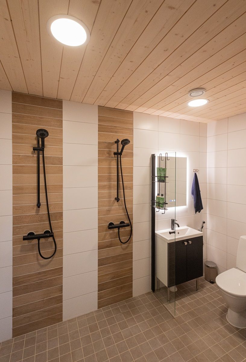 PLAFOND valaisimet on helppo ja nopea asentaa.